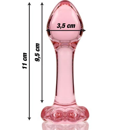 Modelo 2 Plug Cristal Rosa