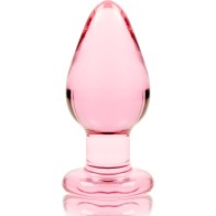 Nebula 11 cm Pink Glass Plug