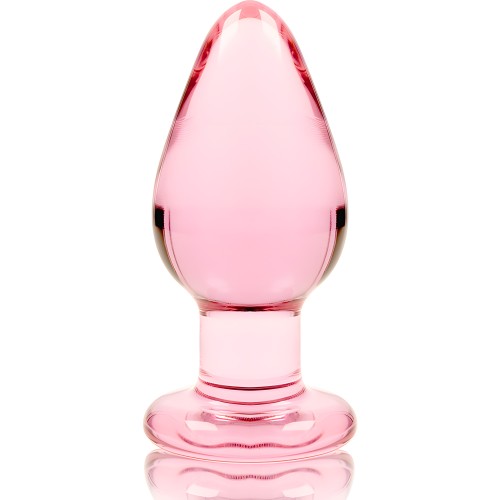 Nebula 11 cm Pink Glass Plug