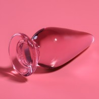 Nebula Series by Ibiza Model 4 Pink Glass Plug