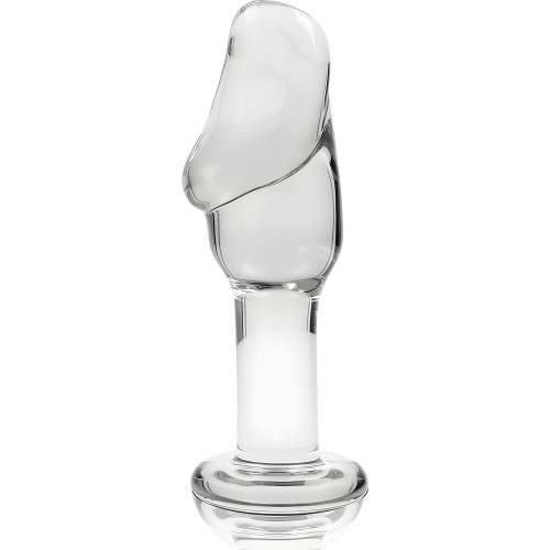 - Modelo 6 Plug Cristal Transparente 12.5 Cm -o- 4 Cm