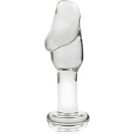 - Modelo 6 Plug Cristal Transparente 12.5 Cm -o- 4 Cm