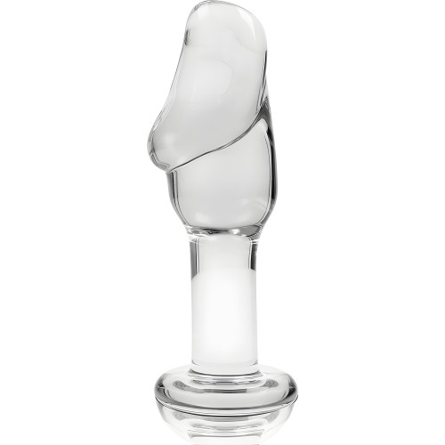 - Modelo 6 Plug Cristal Transparente 12.5 Cm -o- 4 Cm