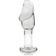 - Modelo 6 Plug Cristal Transparente 12.5 Cm -o- 4 Cm