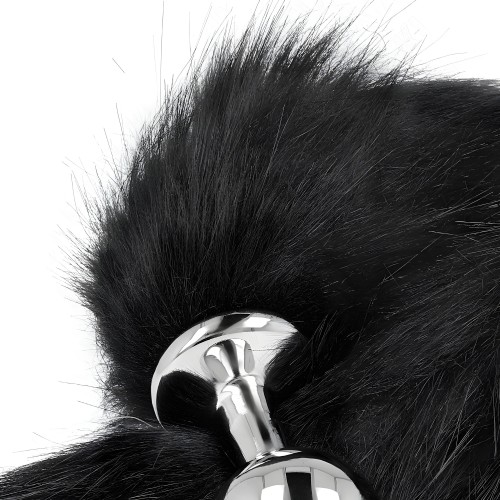 Kink Anal Plug with Synthetic Tail Medium