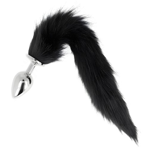 Kink Anal Plug with Synthetic Tail