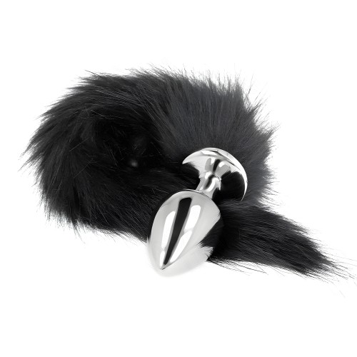 Kink Anal Plug with Synthetic Tail