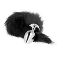 Kink Anal Plug with Synthetic Tail