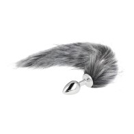 Kink - S Size Anal Plug with Synthetic Tail 7 x 3 cm - Kink Pleasure Plugs