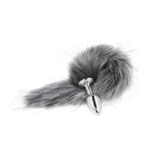 Kink - S Size Anal Plug with Synthetic Tail 7 x 3 cm - Kink Pleasure Plugs