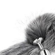 Kink - S Size Anal Plug with Synthetic Tail 7 x 3 cm - Kink Pleasure Plugs