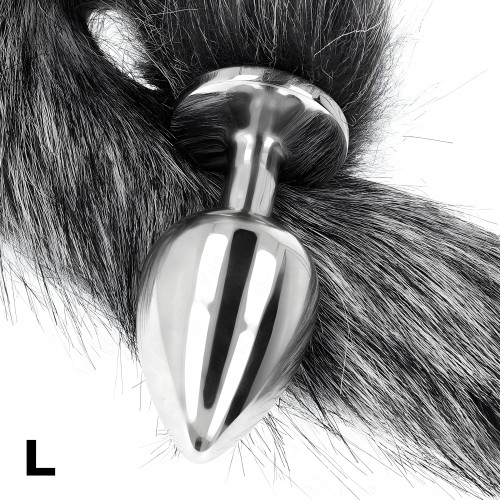 Kink Anal Plug with Synthetic Tail