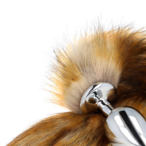 Kink Large Anal Plug with Synthetic Tail