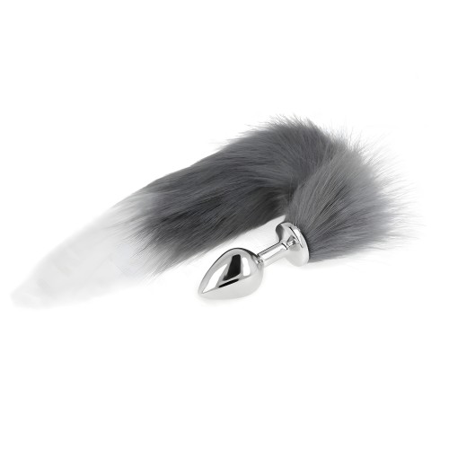 Kink Anal Plug with Synthetic Tail