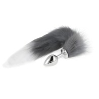 Kink Anal Plug with Synthetic Tail