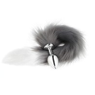 Kink Anal Plug with Synthetic Tail