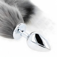 Kink - Large Anal Plug 10 X 4 Cm with Synthetic Tail