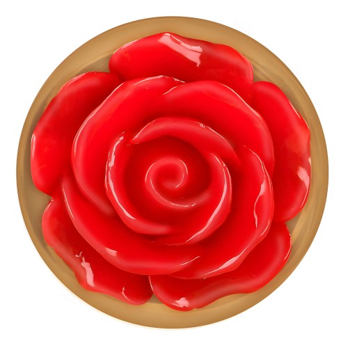 Kink - Plug Anal Oro Rosadomasoquismo Rosa Roja M