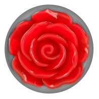 Kink Red Rose Anal Plug Size M