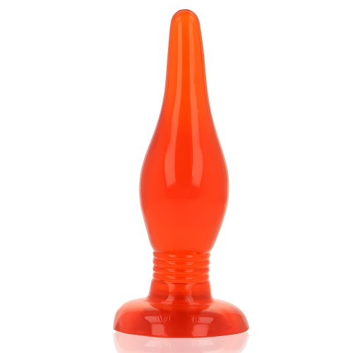Baile - Soft Touch Anal Plug Red 14.2 cm