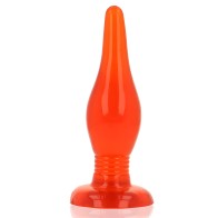 Baile - Soft Touch Anal Plug Red 14.2 cm