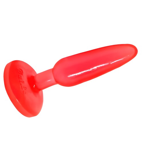 Baile - Soft Touch Anal Plug Red 14.2 cm