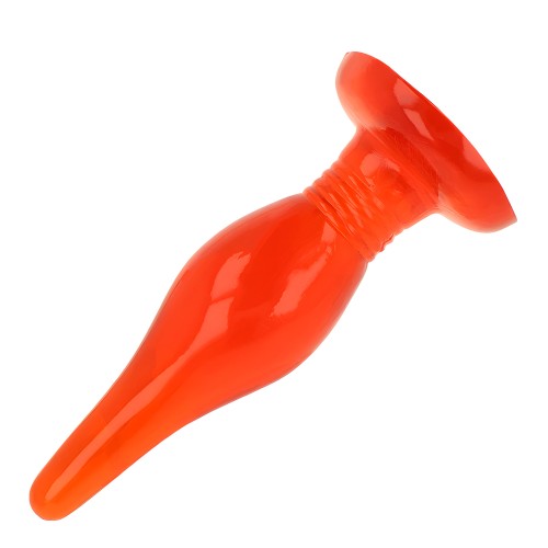 Baile - Soft Touch Anal Plug Red 14.2 cm