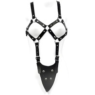 Leather Body Exposed Body Woman