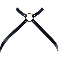 Bijoux Indiscrets Maze Cross Chest Harness