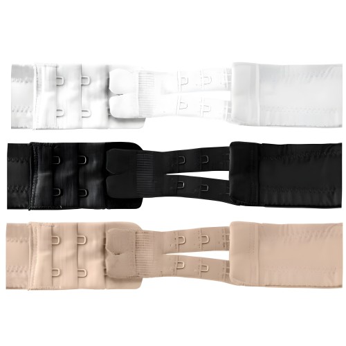 Bye-bra - Extensores De Contorno Flexibles 2 Ganchos 3 Uds - Comodidad y Ajuste