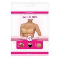 Bye-bra - Lace-it Realzador Push-up Negro Copa B