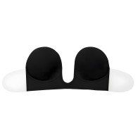 Bye Bra Strapless U Black Bra A Cup - Comfortable & Reusable