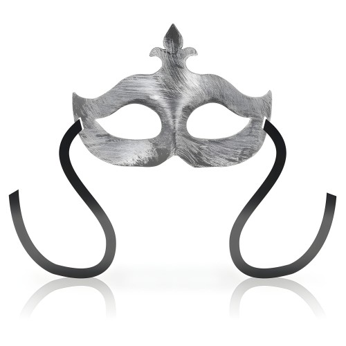 Ohmama Silver Fleur-de-lis Mask