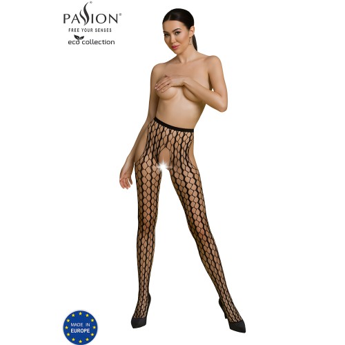 Passion Eco Collection Bodystocking S007 Black
