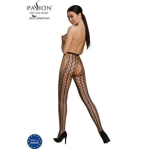 Passion Eco Collection Bodystocking S007 Black