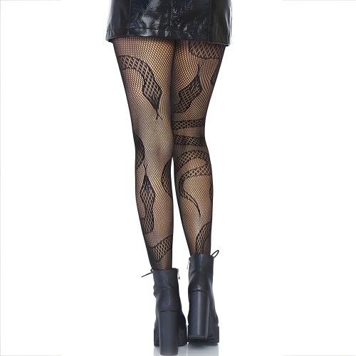 Leg Avenue - Medias De Red Serpientes - Leg Avenue Hosiery