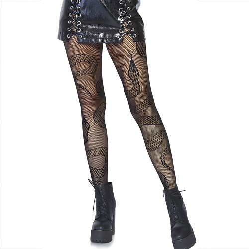 Leg Avenue - Medias De Red Serpientes - Leg Avenue Hosiery