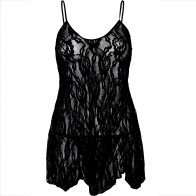 Leg Avenue Floral Lace Nightgown