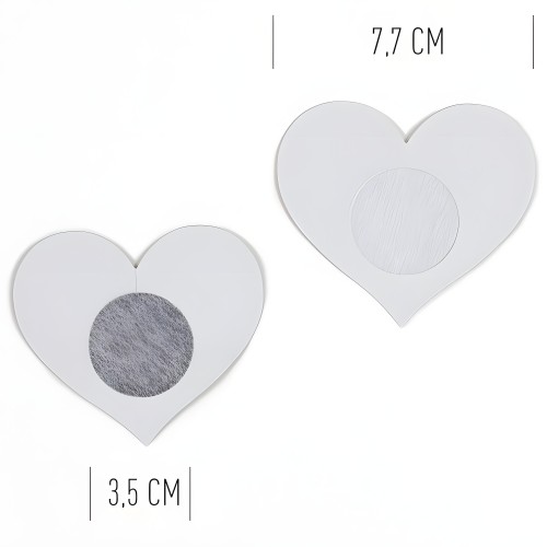 Secret Play Wow Boobs Nipple Covers Heart