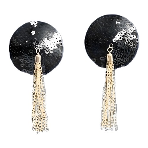 Chilirose Black Nipple Covers