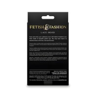 Ns Novelties - Fetish & Fashion Pasamontañas De Encaje Negro - Misterio Elegante