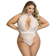 Sublime Lace Bodystocking White L/XL