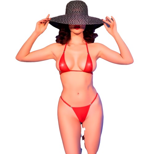 Chilirose - Cr 4840 Micro Bikini Rojo S/M