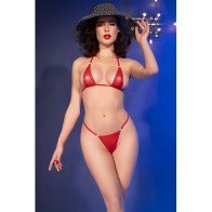 Chilirose - Cr 4840 Micro Bikini Rojo S/M