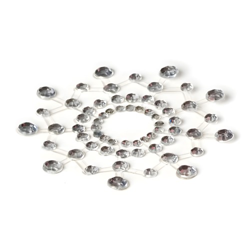 Cubre Pezones Plateados Bijoux