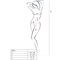 Bodystocking Woman - Blanco Talla Única