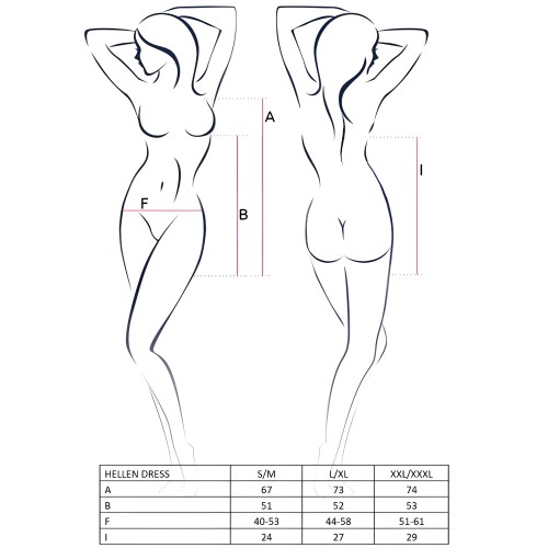 Passion - Woman Hellen Vestido Y Tanga - Passion