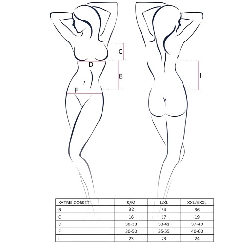 Corset Passion Katriss Talla S/M