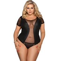 Subblime - Fetish Teddy Manga Corta Talla Grande