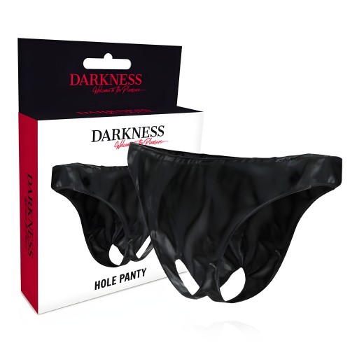 Panties Unisex Con Abertura Darkness
